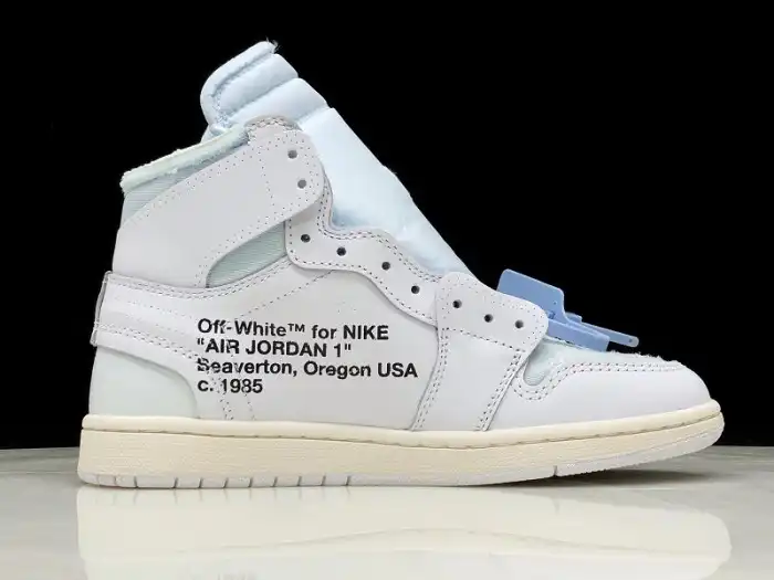 Kicked Out Shoe Store Off-White Air Jordan 1 Retro High White AQ0818-100