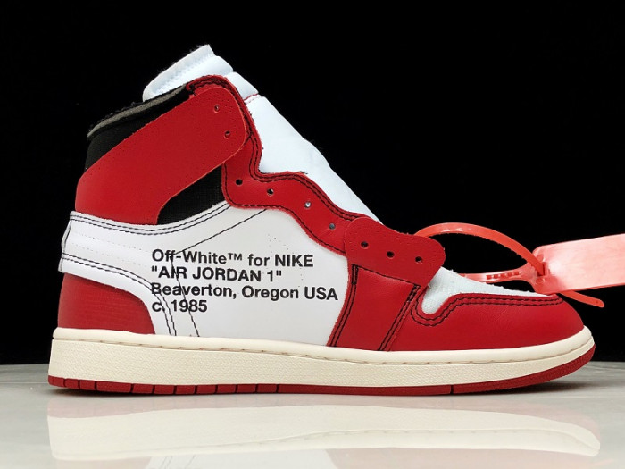 TB Off-White Air Jordan 1 Retro Chicago The Ten AA3834-101