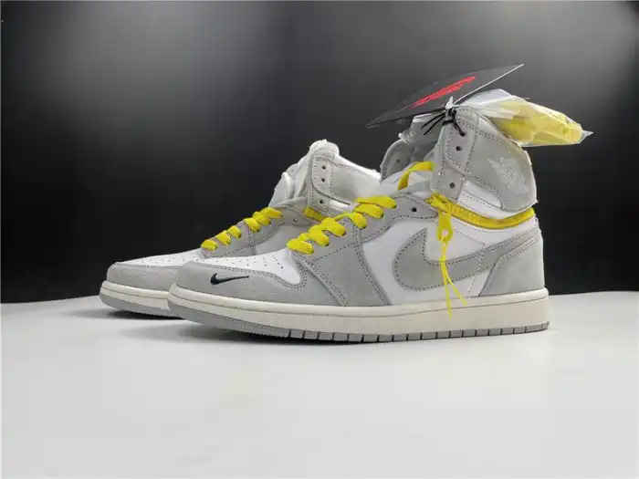 Husky Air Jordan 1 High Switch Light Smoke CW6576-100