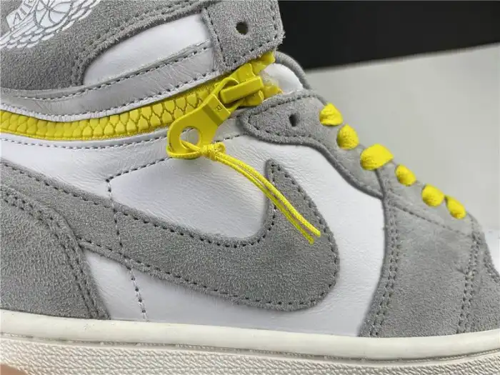 Cheap Air Jordan 1 High Switch Light Smoke CW6576-100