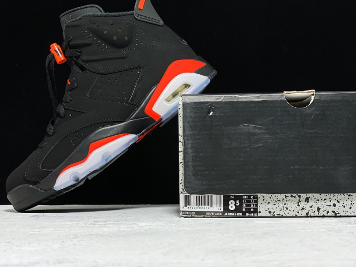 TB Air Jordan 6 Retro Black Infrared OG 384664-060