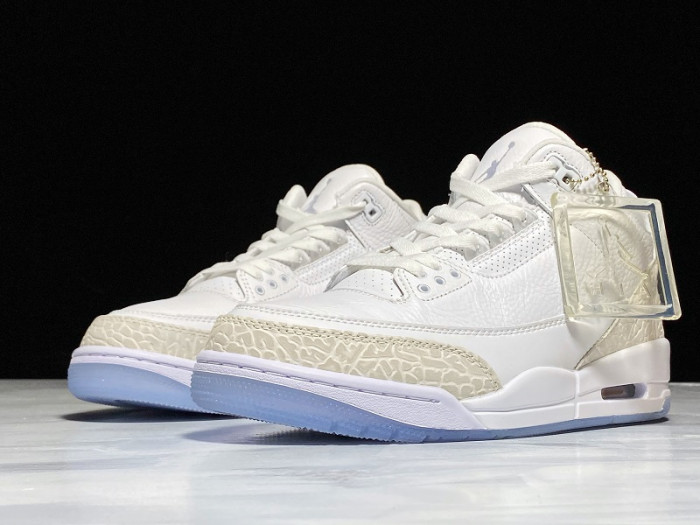 KICKWHO Air Jordan 3 Retro Triple White 136064-111