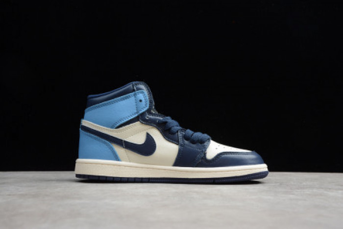 TB KIDS AIR JORDAN 1 OBSIDIAN UNIVERSITY BLUE (555088-140)