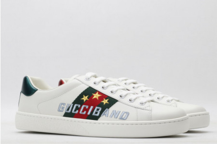 TB GUCC ACE EMBROIDERED LOW-TOP SNEAKER 603693 0FI10 9069