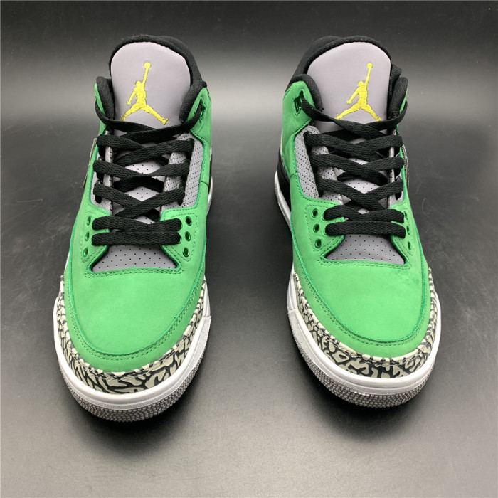 KICKWHO Air Jordan 3 Retro Tinker Oregon Ducks PE shoes AJ3 867493