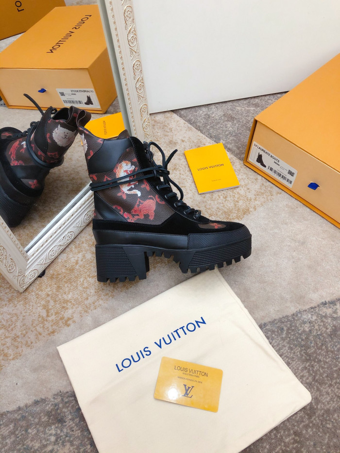 TB LOUS VUITON LAUREATE PLATFORM DESERT BOOT