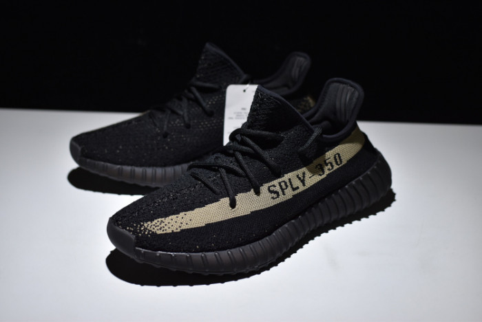 TB Adidas Yeezy Boost 350 V2 Core Black Green BY9611