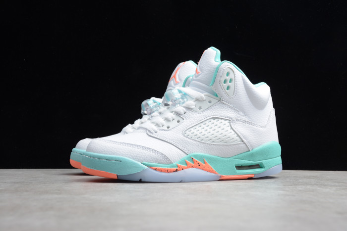 TB Air Jordan 5 GS Light Aqua 440892-100