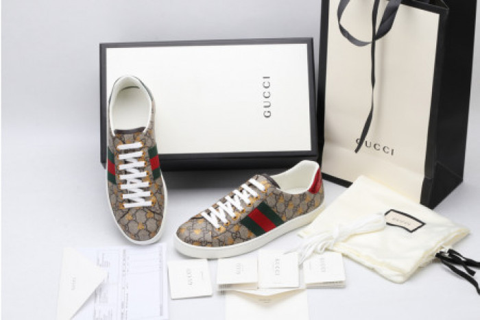 TB GUCC ACE EMBROIDERED LOW-TOP SNEAKER 548950 9N020 8465