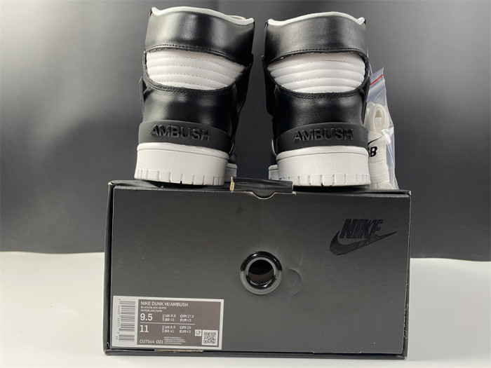 KICKWHO Nike Dunk High Ambush Black White CU7544-001