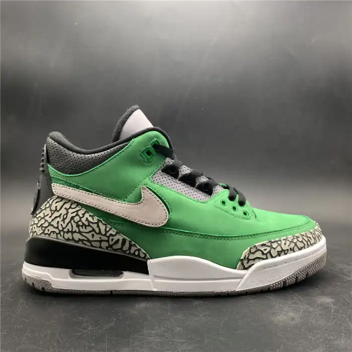 Rep Air Jordan 3 Retro Tinker Oregon Ducks PE shoes AJ3 867493