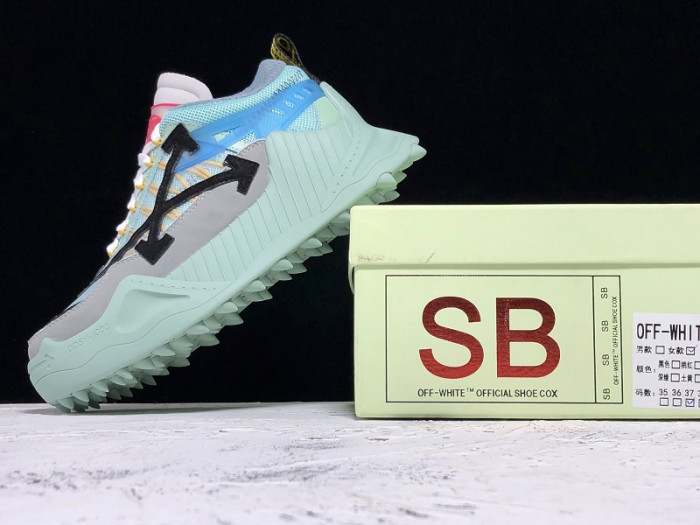 TB OFF-WHITE C O ODSY-1000 SNEAKER GREEN