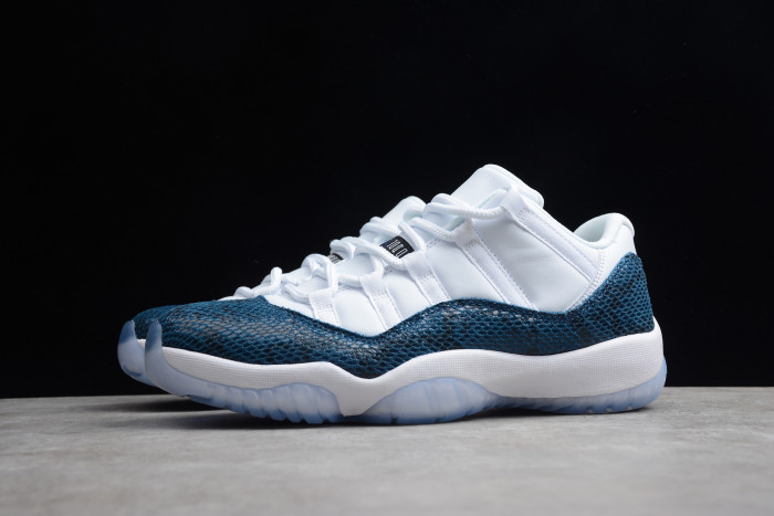 TB Air Jordan 11 Low Navy Blue Snakeskin CD6846-102