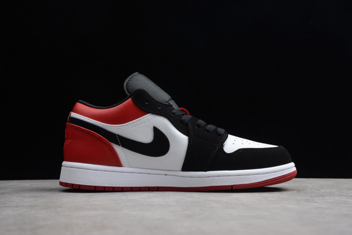 TB Air Jordan 1 Low Black Toe 553558-116