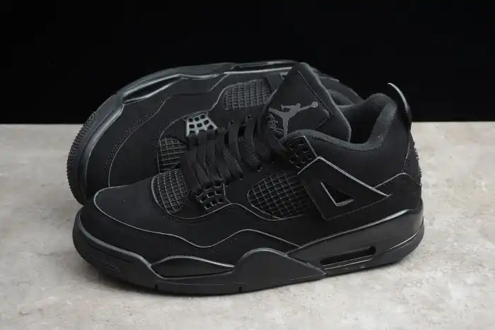 Rep Air Jordan 4 Black Cat (2020) CU1110-010