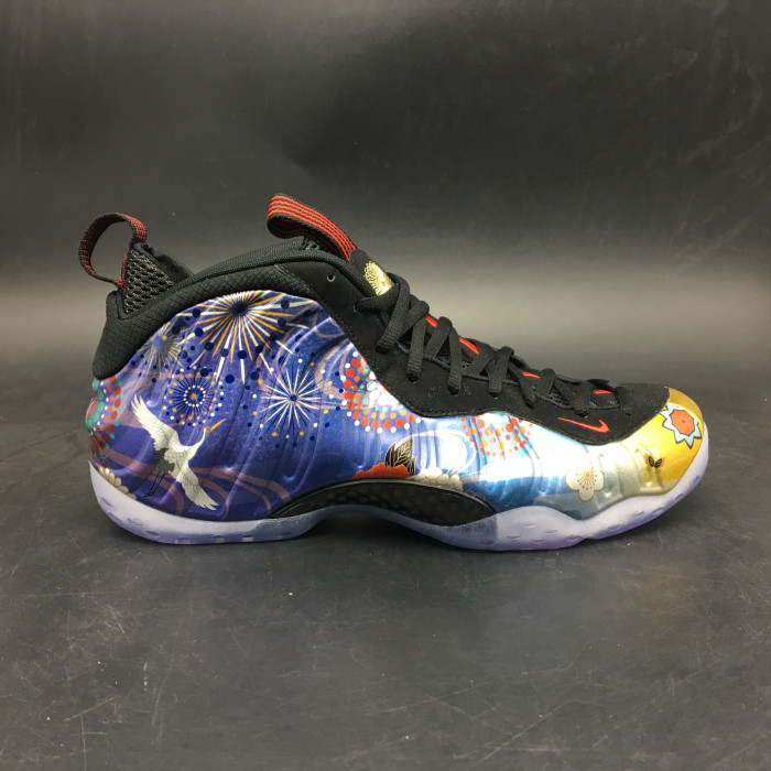 KICKWHO NIKE AIR FOAMPOSITE ONE LNY QS "LUNAR NEW YEAR 2018" AO7541-006