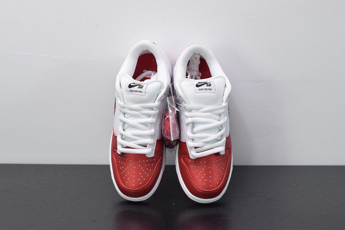 TB Nike SB Dunk Low Jewel Swoosh Red CK3480-600