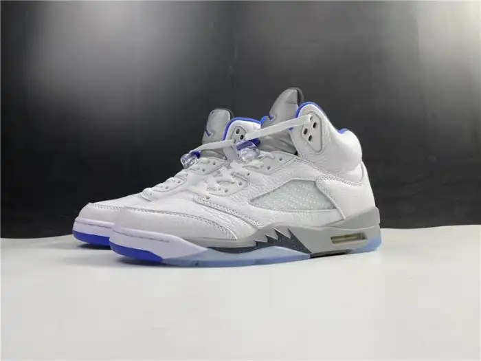 BK Air Jordan 5 Retro White Stealth (2021) DD0587-140