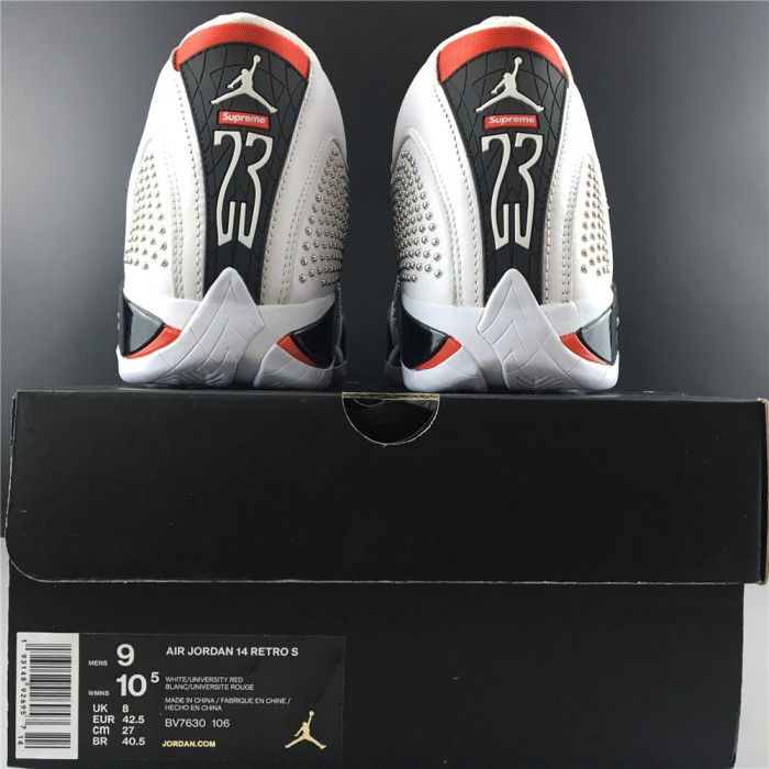 TB Air Jordan 14 Retro White BV7630-106