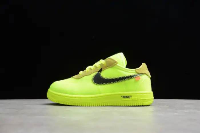 Bmlin AIR FORCE 1 TD X OFF WHITE VOLT HYPER JADE CONE TODDLER BV0853-700