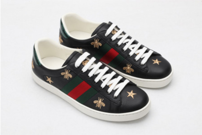 TB GUCC ACE EMBROIDERED LOW-TOP SNEAKER 386750 A38F0 1079