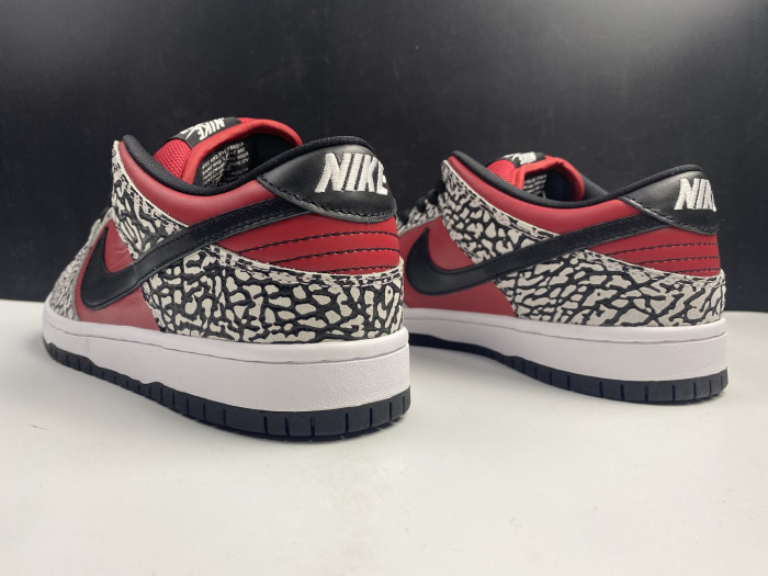 KICKWHO Nike Dunk SB Low Red Cement (2012) 313170-600