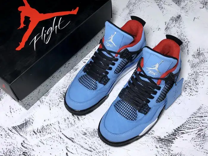 Bmlin Travis Scott x Air Jordan 4 Cactus Jack 308497-406