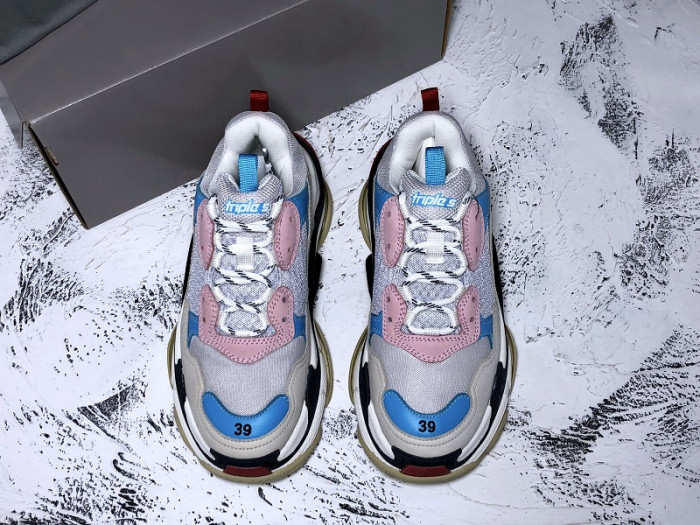 TB BLCG Triple S White Blue (W) 524039 W09OH 4196