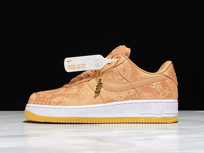 TB Nike Air Force 1 Low Clot Rose Gold Silk CJ5290-600