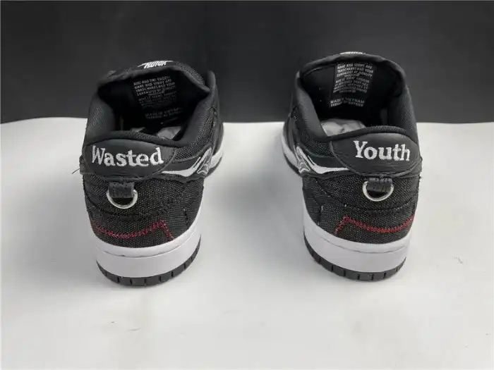 Cheap LY Nike SB Dunk Low Wasted Youth DD8386-001