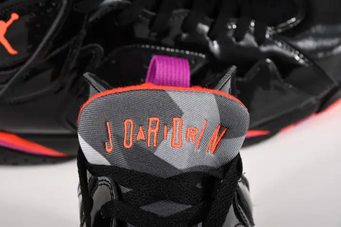 Affordable Air Jordan 7 Retro Black Patent 313358-006