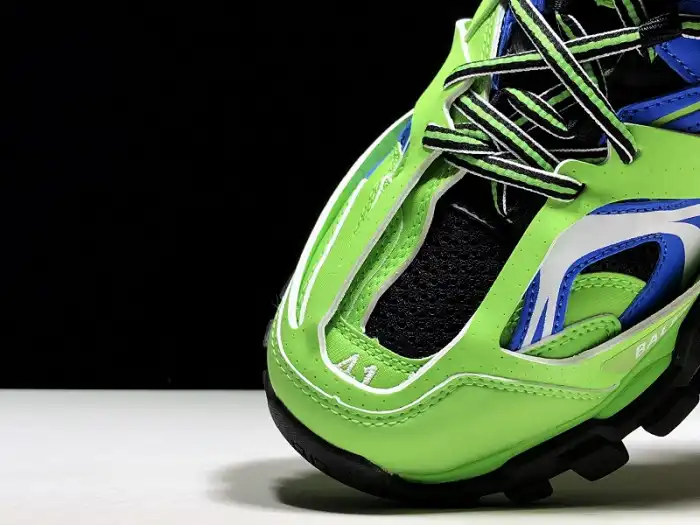 Affordable BLCG Track Trainers Green Blue 542023 W1GB8