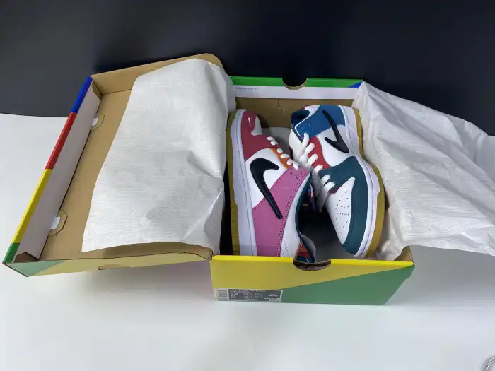 Cheap LY Parra x Nike SB Dunk Low DH7695-100