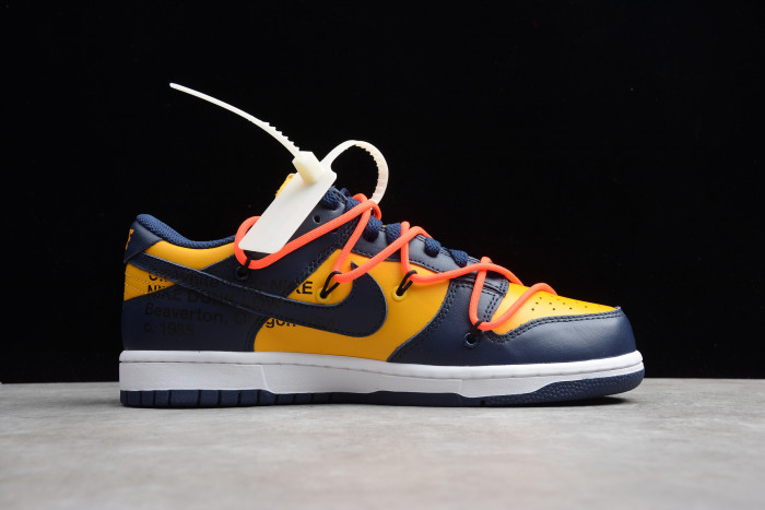 TB OFF-WHITE x Dunk Low 'University Gold' CT0856-700