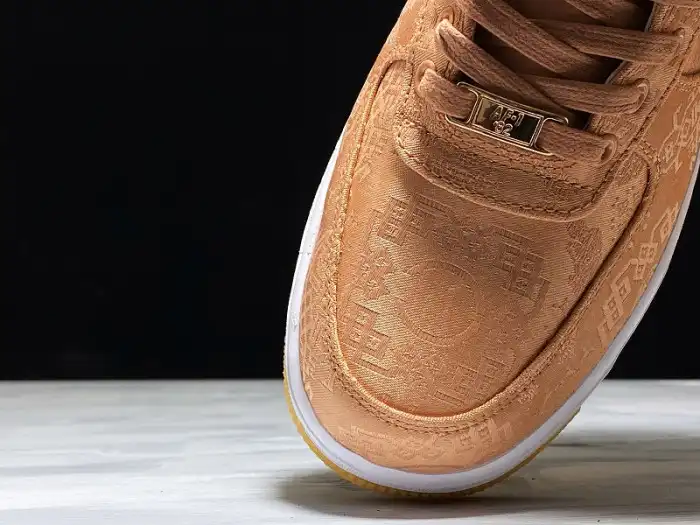 Cheap LY Nike Air Force 1 Low Clot Rose Gold Silk CJ5290-600