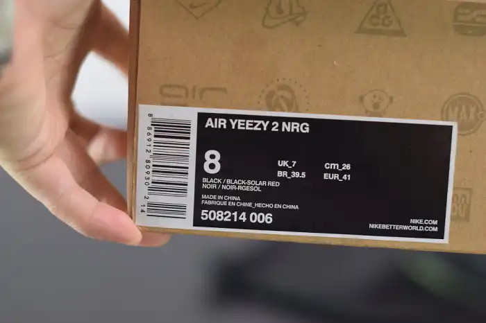 Cheap LY Nike Air Yeezy 2 NRG Solar Red 508214-006