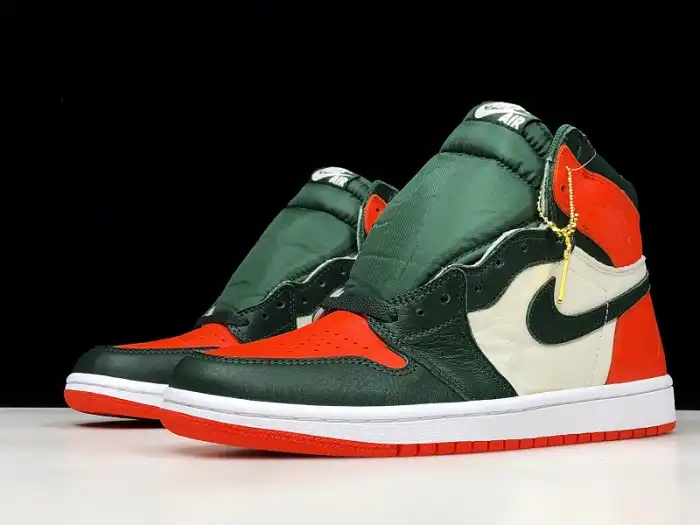 Kicked Out Shoe Store SoleFly x Air Jordan 1 Retro High OG Sail Fir-Team Orange AV3905-138