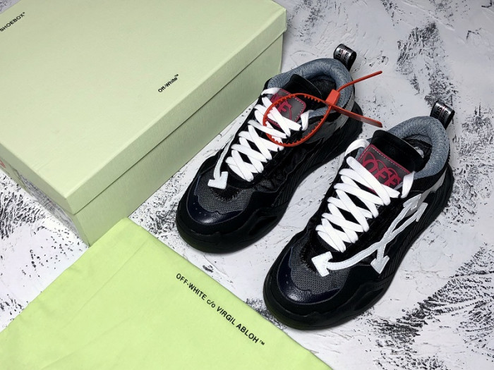 TB OFF-WHITE C O ODSY-1000 SNEAKER BLACK