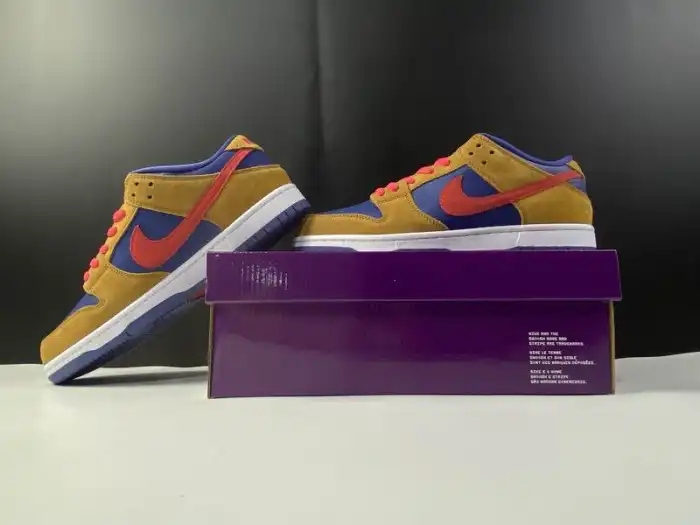 Rep LY Nike SB Dunk Low Reverse Papa Bear BQ6817-700