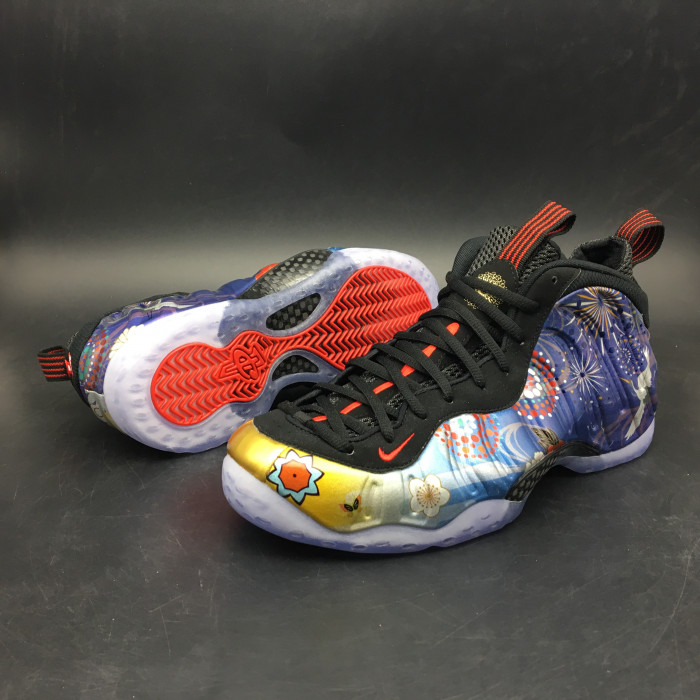 TB NIKE AIR FOAMPOSITE ONE LNY QS "LUNAR NEW YEAR 2018" AO7541-006