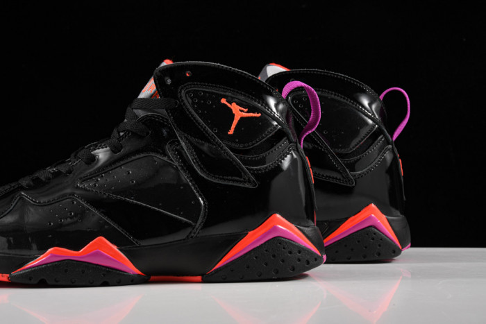 TB Air Jordan 7 Retro Black Patent 313358-006