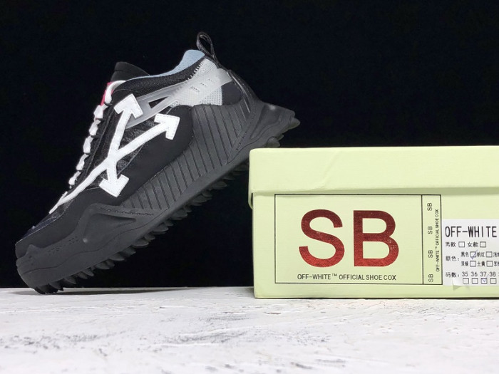 TB OFF-WHITE C O ODSY-1000 SNEAKER BLACK