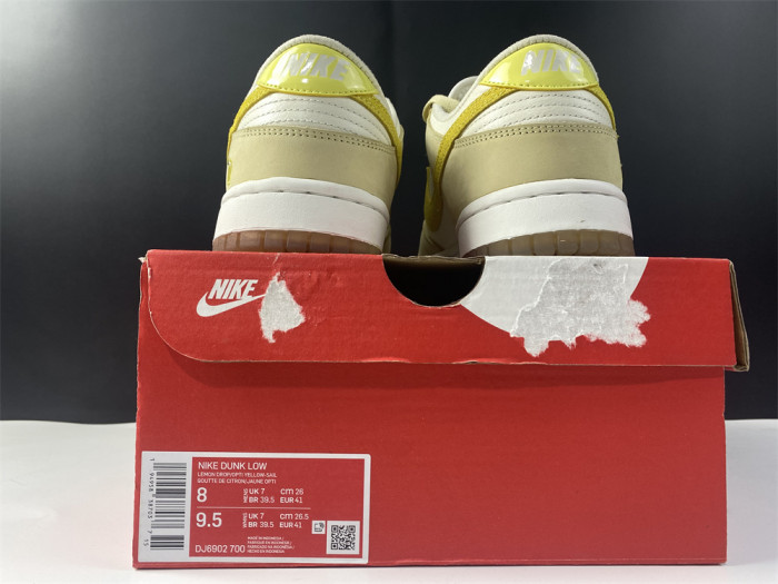 KICKWHO Nike Dunk Low Lemon Drop (W) DJ6902-700