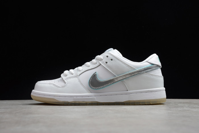 KICKWHO Nike SB Dunk Low Diamond Supply Co White Diamond BV1310-100