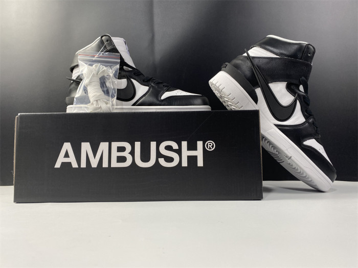 KICKWHO Nike Dunk High Ambush Black White CU7544-001