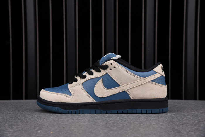 TB Nike SB Dunk Low Light Cream Thunderstorm BQ6817-200