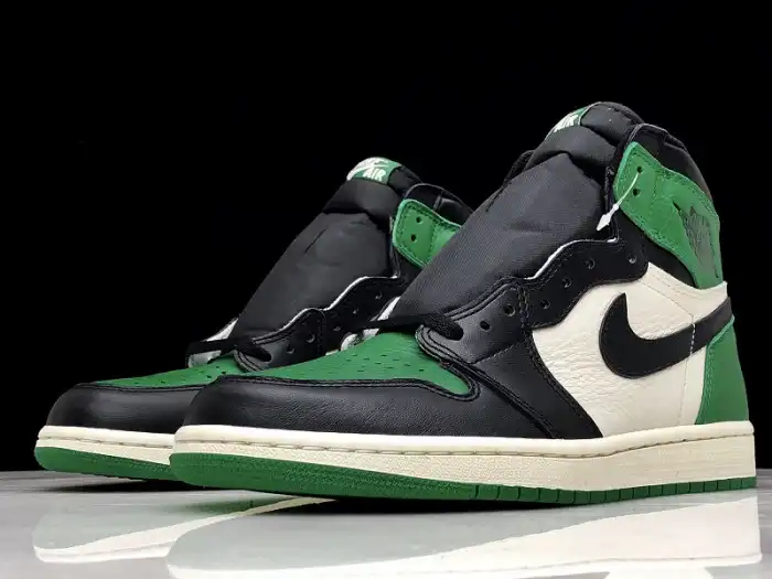 Cheap Air Jordan 1 High OG NRG Pine Green Sail-Black 555088-302