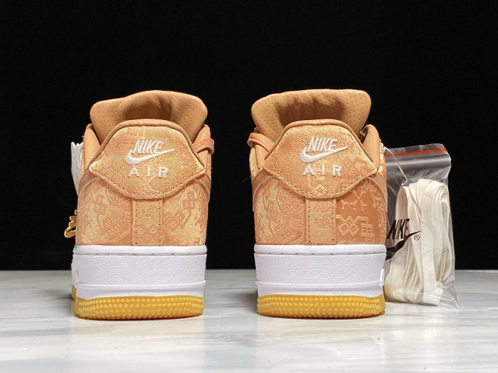 TB Nike Air Force 1 Low Clot Rose Gold Silk CJ5290-600