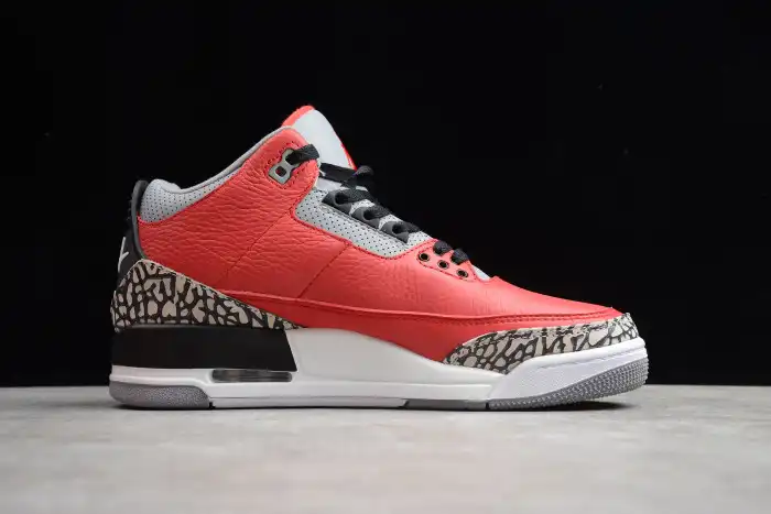 Bmlin Shoes Air Jordan 3 Red Cement CK5692-600