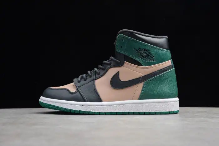 LUCY Air Jordan 1 Retro High Bio Beige Anthracite Mystic Green AH7389-203